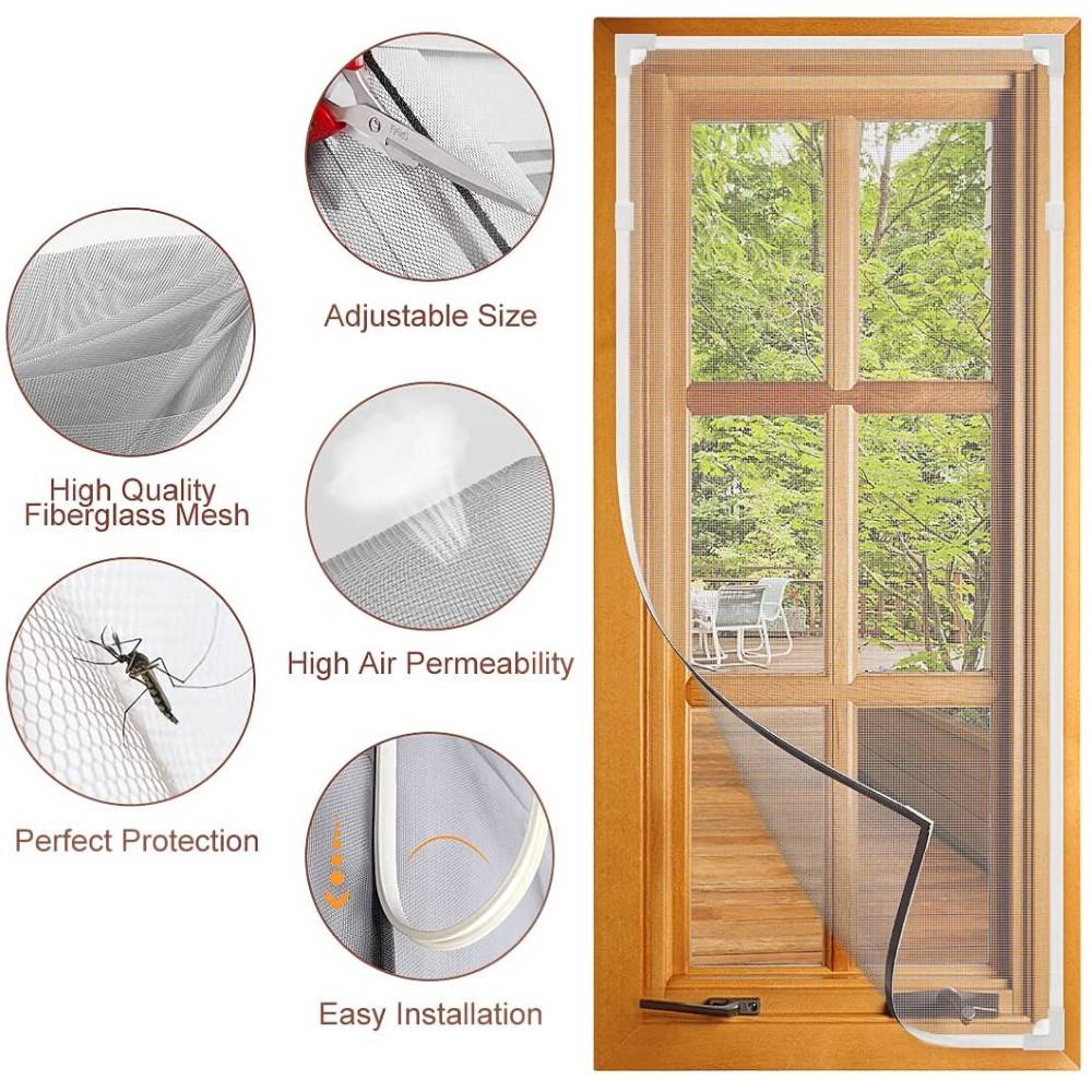 Magnetic Screen For Windows - White / 100cm x 100cm: image 3