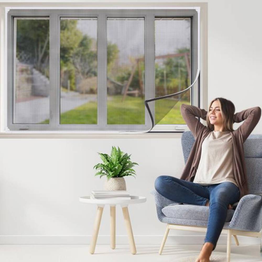 Magnetic Screen For Windows - White / 100cm x 100cm: image 7